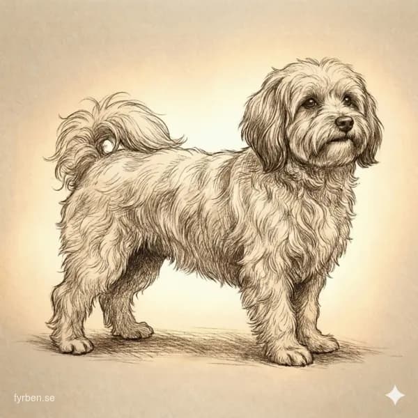 Bichon havanais - en glad och tillgiven sällskapshund med lång, silkig päls