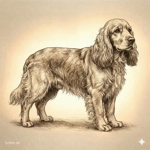 English Cocker Spaniel - en glad och elegant jakthund med silkig päls och uttrycksfulla ögon