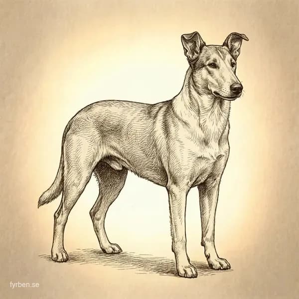 Korthårig collie - en elegant och intelligent vallhund med kort, tät päls
