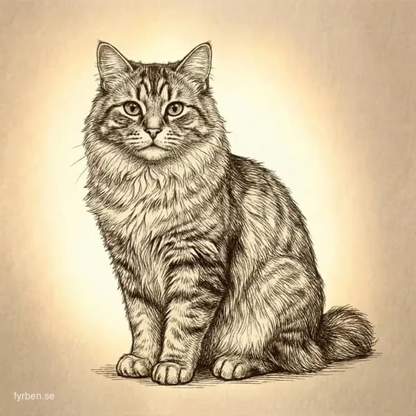 Kurilian bobtail - robust katt med karakteristisk kort pompom-svans och vild charm