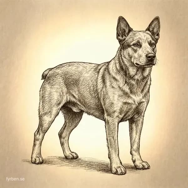 Australian Stumpy Tail Cattle Dog - en robust australisk boskapshund med naturligt kort svans