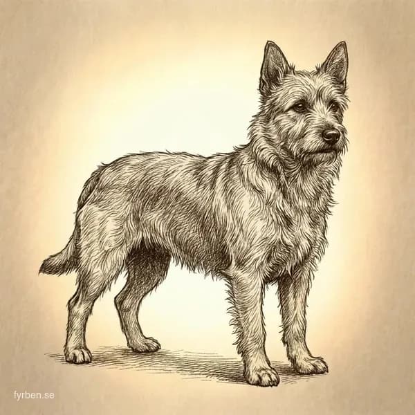 Australisk Terrier - en liten, modig terrier med strävhårig päls