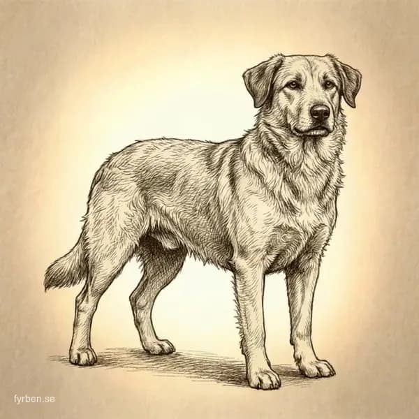 Berger des Pyrénées à Face Rase - en livlig och intelligent vallhund med kortare päls på ansiktet