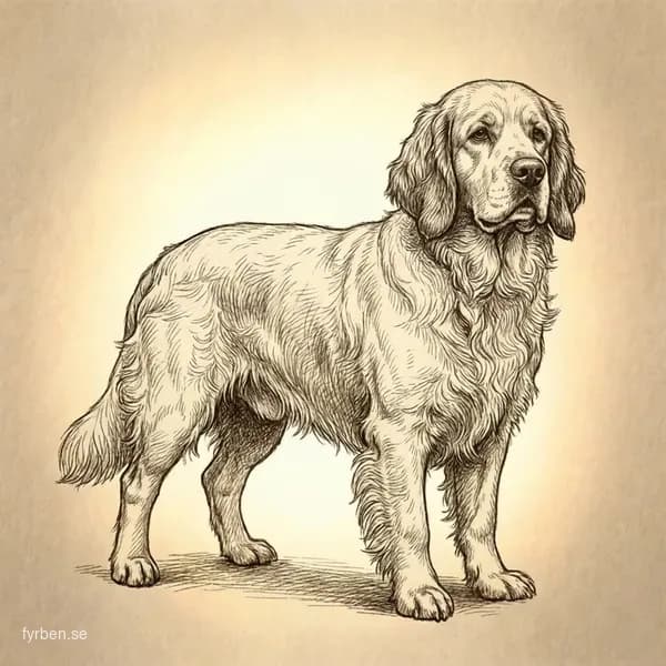 Clumber Spaniel - en stor, vit spaniel med lugnt och värdigt uttryck