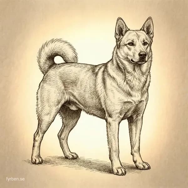 Kanaanhund - en vaksam och intelligent ursprungsras fran Israel