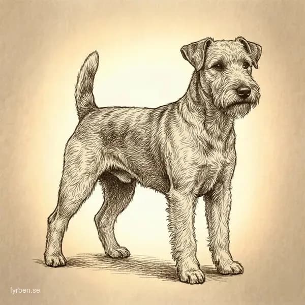 Lakeland Terrier - en liten, modig terrier med stravharig pals