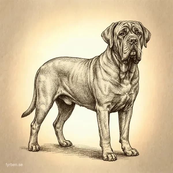 Napolitansk Mastiff - en massiv och majestätisk vakthund med karakteristiska hudveck