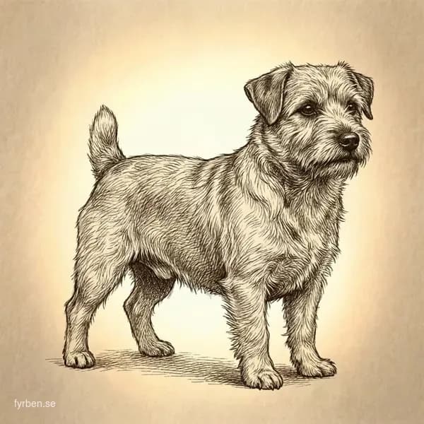 Norfolk Terrier - en liten, modig terrier med strävhårig päls och hängande öron