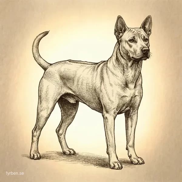 Thai Ridgeback - en atletisk och elegant hund med karakteristisk ridge langs ryggen