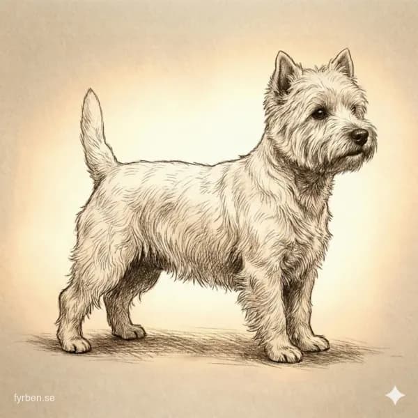 West Highland White Terrier - en liten vit terrier med självsäker hållning och charmig personlighet